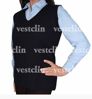 Sweater cuello “V” Mujer