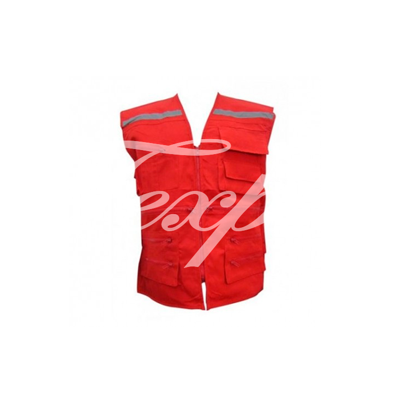 Chaleco Geologo Doble Poplin 100% Poly 150G
